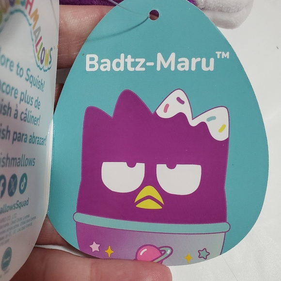 Badtz-Maru, 5" Hello Kitty Squishmallows - Picture 6 of 7